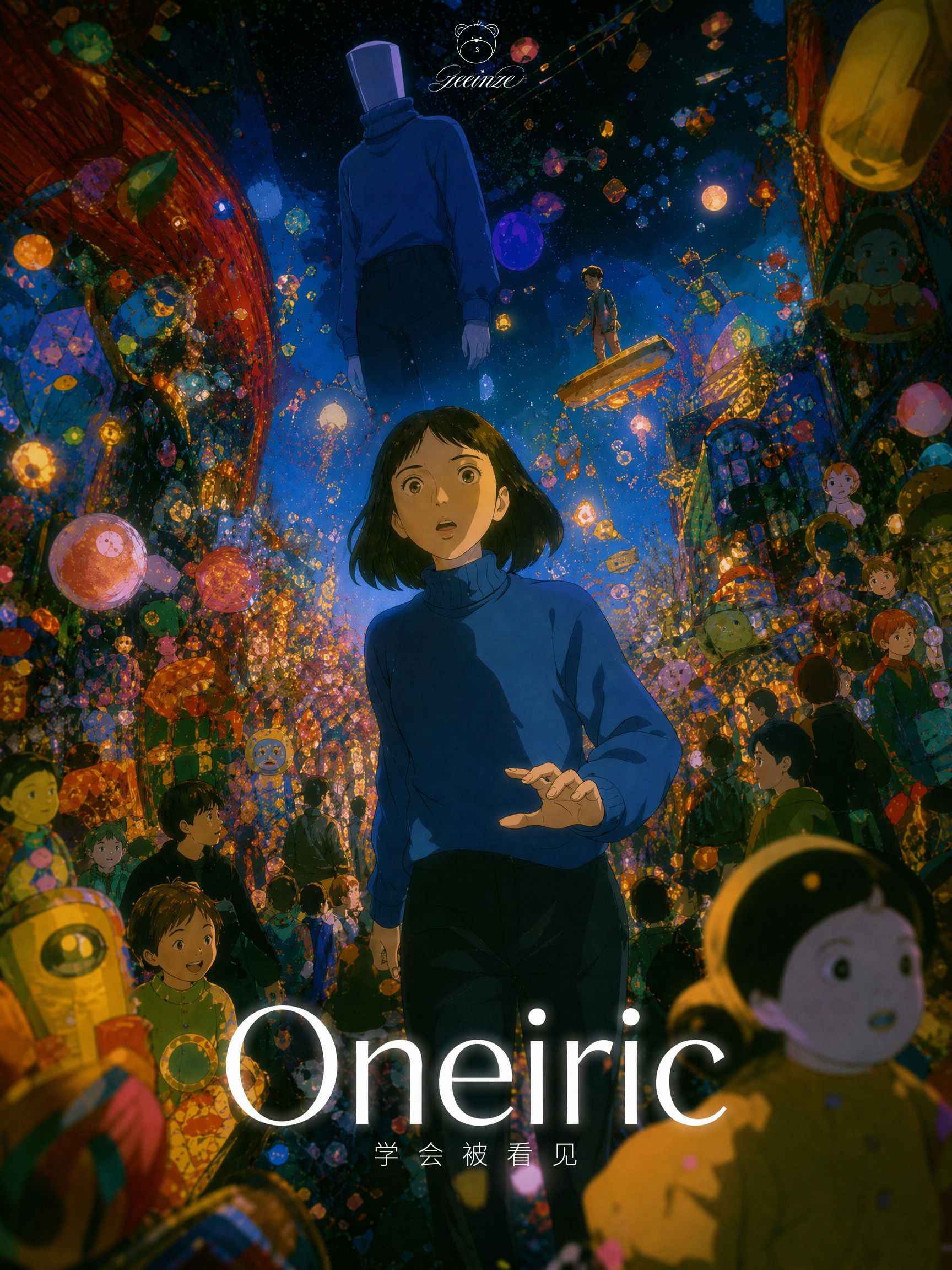 五香飞兔荣誉作品海报